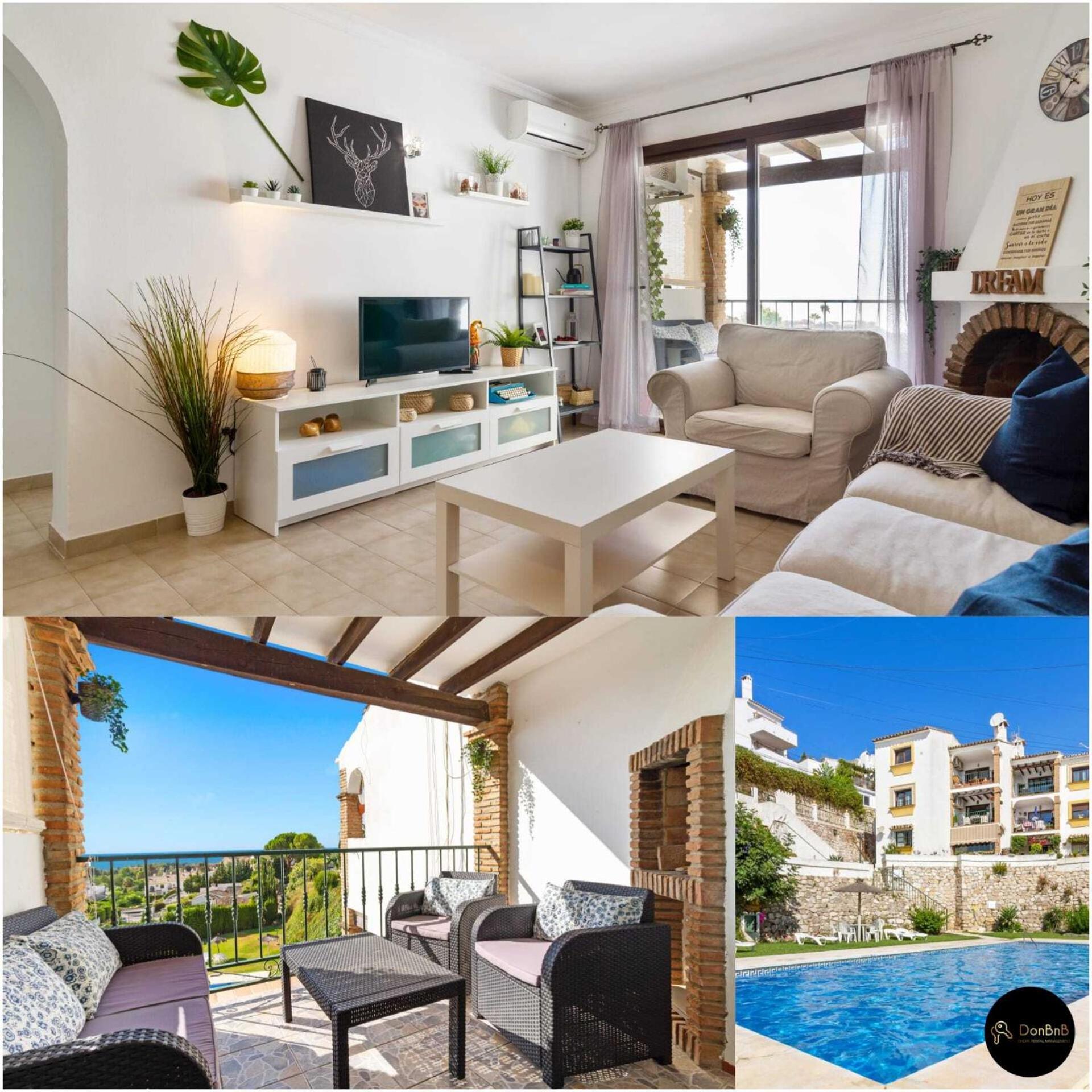 Sea View Apartment In Benalmadena La Capellania 外观 照片